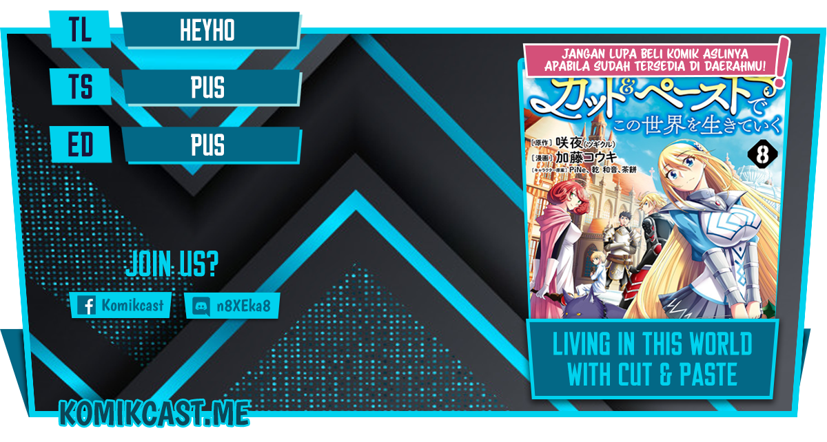 Living In This World With Cut & Paste Chapter 39 Bahasa Indonesia